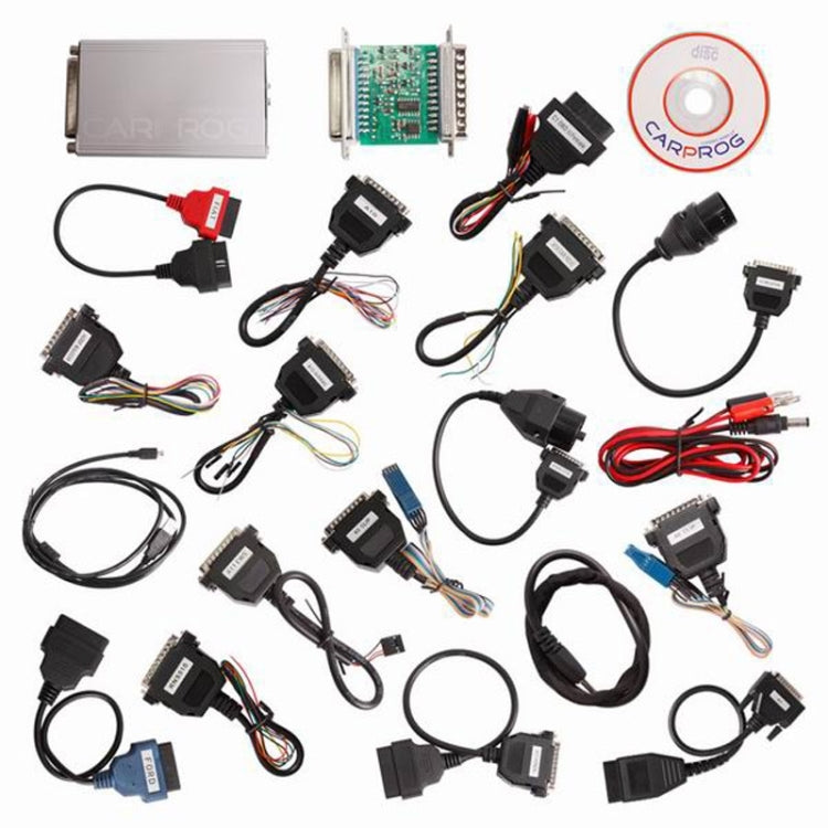 Carprog V13.77 Full ECU Chip Auto Repair Tool with 21 Adaptors for Car Radios / Odometers / Dashboards / Immobilizers Repair, Auto Repair Tool