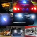 2PCS 1156 10W 540LM White Light 54 LED 4014 SMD Car Brake Light Steering Light Bulb, DC 12V, 1156