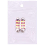 2 PCS 41mm 3.5W 180LM White Light 12 LED SMD 4014 CANBUS License Plate Reading Lights Car Light Bulb, 3.5W 41mm