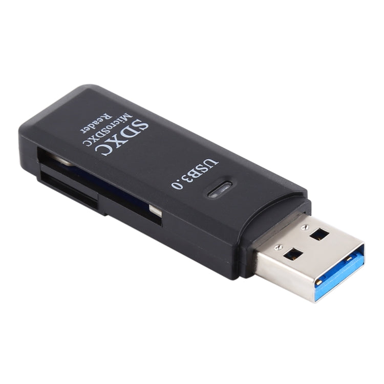 2 in 1 USB 3.0 카드 리더기, 초고속 5Gbps, SD 카드 / TF 카드 지원