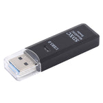 2 in 1 USB 3.0 카드 리더기, 초고속 5Gbps, SD 카드 / TF 카드 지원