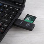 2 in 1 USB 3.0 카드 리더기, 초고속 5Gbps, SD 카드 / TF 카드 지원