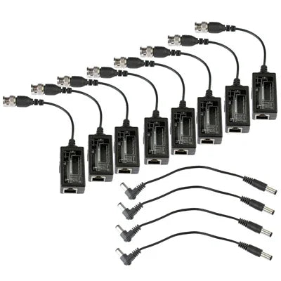 CCTV 장비 카메라 BNC 비디오 발룬 트랜시버