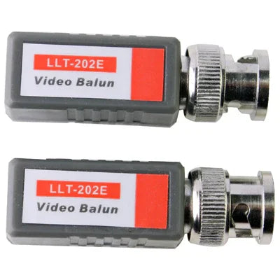 2개 1채널 수동 비디오 발룬 UTP BNC Cat5 트랜시버, X202E