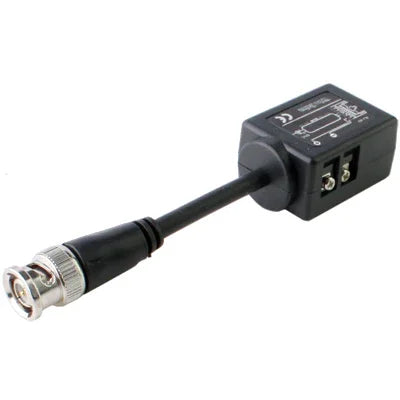 2개 수동 비디오 발룬 CCTV 네트워크 UTP BNC