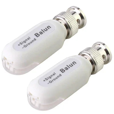2개 UTP 네트워크 비디오 발룬 CAT5 to 카메라 CCTV BNC DVR O-611, 206A
