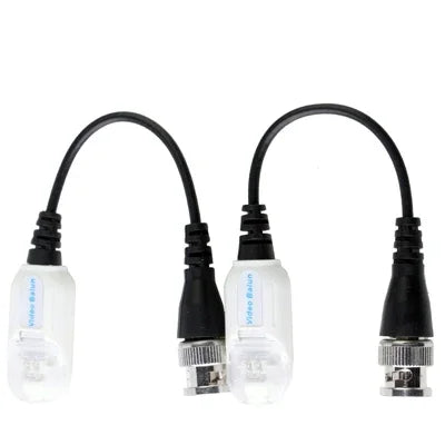 2개입 수동 UTP 네트워크 비디오 발룬 CAT5에서 카메라 CCTV BNC DVR O-612, 206C