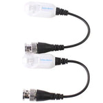 2개입 수동 UTP 네트워크 비디오 발룬 CAT5에서 카메라 CCTV BNC DVR O-612, 206C