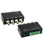 4채널 수동 비디오 BNC에서 UTP RJ45 발룬 트랜시버, QC204