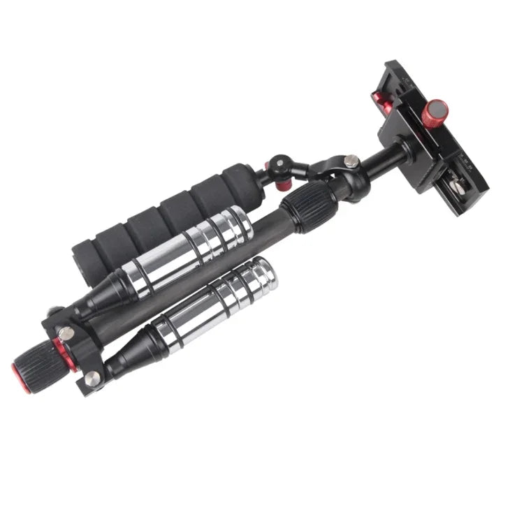Letspro 조절식 플레이트 카본 파이버 슬라이더 전문 안정기 카메라 / DV / DSLR / 캠코더용 (SK-500)