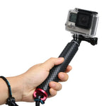 GoPro, Insta360, DJI 및 기타 액션 카메라용 49cm 확장 가능한 핸드헬드 폴 모노포드, 최대 길이: 49cm(레드), 최대 길이: 49cm(블루), 최대 길이: 49cm(골드), 최대 길이: 49cm(그린)