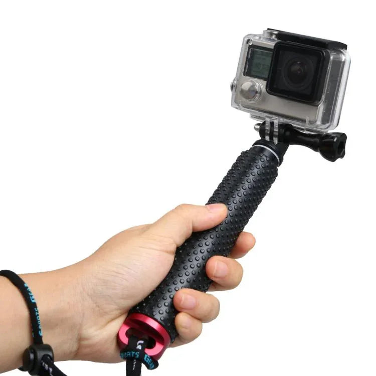 GoPro, Insta360, DJI 및 기타 액션 카메라용 49cm 확장 가능한 핸드헬드 폴 모노포드, 최대 길이: 49cm(레드), 최대 길이: 49cm(블루), 최대 길이: 49cm(골드), 최대 길이: 49cm(그린)