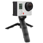 GoPro, Insta360, DJI 및 기타 액션 카메라용 휴대용 접이식 데스크탑 스탠드 회전 삼각대, 데스크탑 스탠드