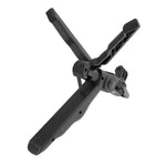 GoPro, Insta360, DJI 및 기타 액션 카메라용 휴대용 접이식 데스크탑 스탠드 회전 삼각대, 데스크탑 스탠드