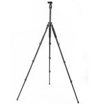 Triopo C-158+KJ-1 Adjustable Portable Aluminum Alloy Tripod, C-158+KJ-1 (Black)