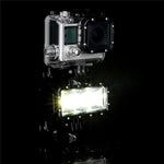 GoPro, Insta360, DJI 및 기타 액션 카메라용 SupTig 30M 방수 300LM 비디오 라이트, 비디오 라이트