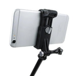 HR335 야외용 휴대폰 고정 마운트 세트, 51-84mm 폭 휴대폰 및 GoPro 카메라에 적합