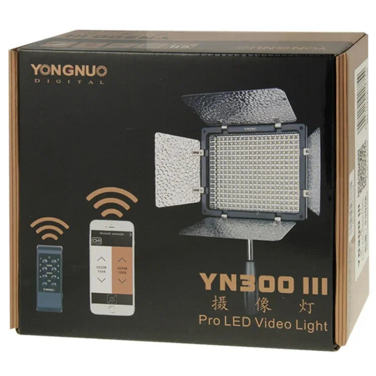 YONGNUO YN300 III LED 카메라 비디오 라이트 캐논 니콘 올림푸스용, YN300 III