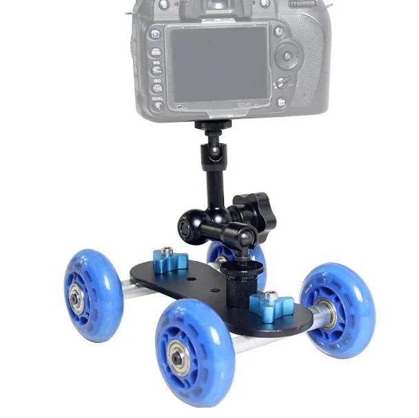 YELANGU YLG0105B 미니 스케일 카메라 돌리 트랙 카논 / 니콘 카메라 / DSLR 카메라용, YLG0105B