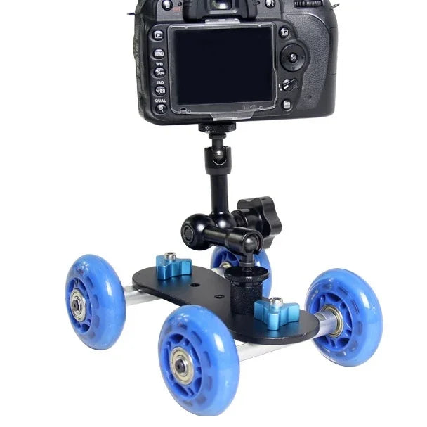 YELANGU YLG0105B 미니 스케일 카메라 돌리 트랙 카논 / 니콘 카메라 / DSLR 카메라용, YLG0105B