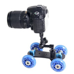 YELANGU YLG0105B 미니 스케일 카메라 돌리 트랙 카논 / 니콘 카메라 / DSLR 카메라용, YLG0105B