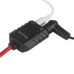 Aputure 3.5mm 오디오 Y형 수-2개 암 헤드셋 마이크 분배기 케이블, 3.5mm 수-2개 암