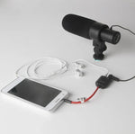 Aputure 3.5mm 오디오 Y형 수-2개 암 헤드셋 마이크 분배기 케이블, 3.5mm 수-2개 암