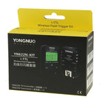 YONGNUO YN622N-KIT i-TTL 무선 플래시 트리거 컨트롤러 + 트랜시버 키트 Nikon 카메라용, Nikon용