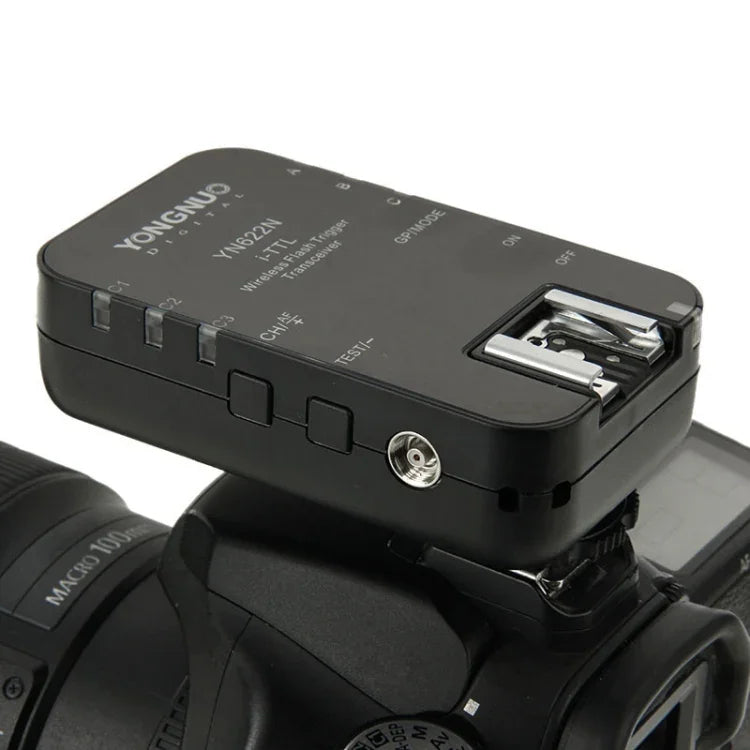 YONGNUO YN622N-KIT i-TTL 무선 플래시 트리거 컨트롤러 + 트랜시버 키트 Nikon 카메라용, Nikon용