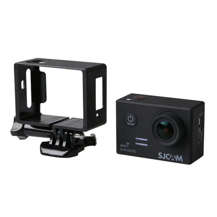 SJCAM SJ5000 & SJ5000 Wifi & SJ5000+ Wifi용 버클 기본 마운트 및 긴 볼트가 포함된 표준 프레임 마운트 보호 쉘, SJ5000