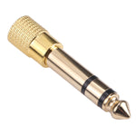 6.35mm 수컷에서 3.5mm 암컷 오디오 잭 어댑터 (10개 한 팩, 가격은 10개 기준), 6.35mm 수컷에서 3.5mm 암컷