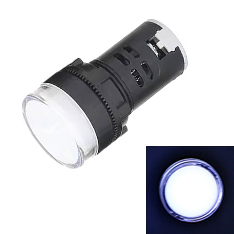 12V AD16-22D / S 22mm LED 신호 표시등 램프, 12V