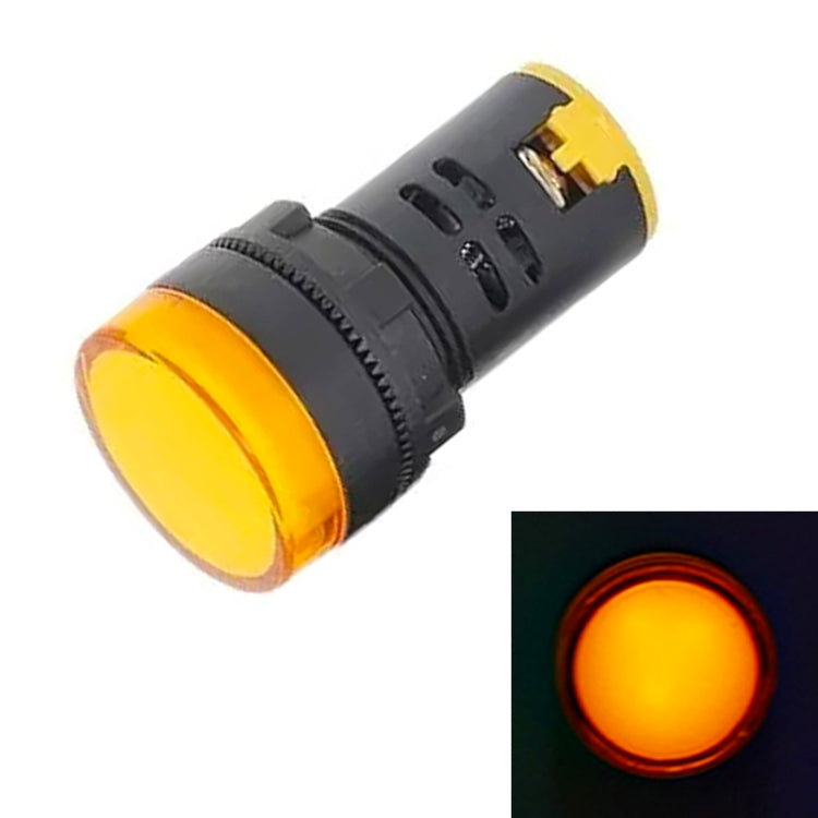 12V AD16-22D / S 22mm LED 신호 표시등 램프, 12V