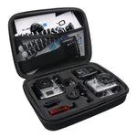 GoPro, Insta360, DJI 및 기타 액션 카메라용 충격 방지 휴대용 보관 가방, 크기: 22.5cm x 16cm x 6cm