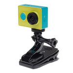 360도 회전 J자형 백팩 모자 클립 빠른 클램프 마운트 Xiaomi Yi 스포츠 카메라(XM17)용, J자형 백팩
