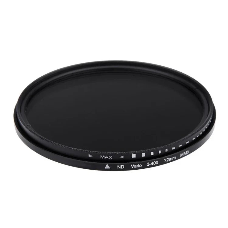 72mm ND 페이더 중성 밀도 조절 가변 필터 ND 2부터 ND 400까지 필터, 72mm