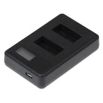 GP158-B LCD 화면 듀얼 배터리 충전기 GoPro HERO3+ /3 (AHDBT-301, AHDBT-302)용, 충전 용량 표시, GoPro HERO3+ /3용