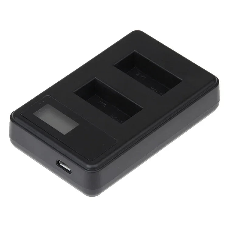 GP158-B LCD 화면 듀얼 배터리 충전기 GoPro HERO3+ /3 (AHDBT-301, AHDBT-302)용, 충전 용량 표시, GoPro HERO3+ /3용