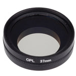 37mm CPL 필터 원형 편광 렌즈 필터 캡 포함 Xiaomi Xiaoyi 4K+ / 4K, Xiaoyi Lite, Xiaoyi 스포츠 카메라용, 37mm CPL 필터