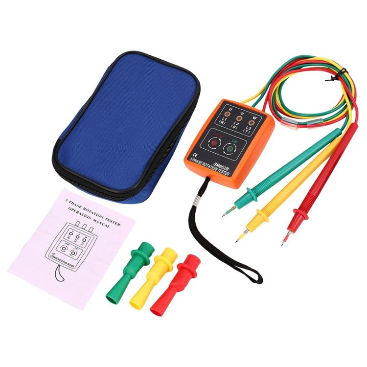 SM852B 3상 회전 테스터 인디케이터 감지기 미터