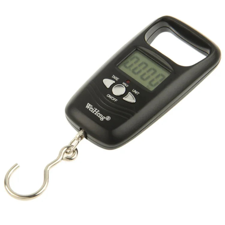 50kg x 10g LCD 전자 여행용 수하물 후크 무게 저울 (WH-A17), WH-A17