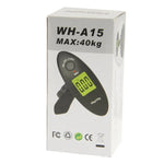 40kg x 100g LCD 전자 여행용 수하물 무게 저울 (WH-A15), WH-A15