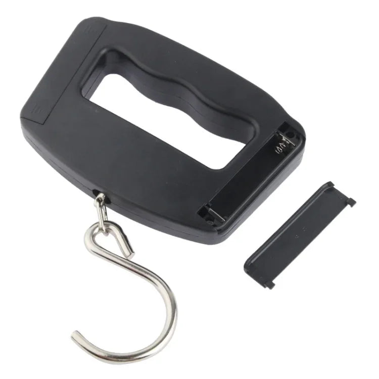 50kgx10g LCD 전자 여행용 수하물 후크 무게 저울, 50kgx10g