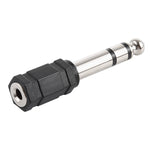 6.35mm 수컷 to 3.5mm 스테레오 잭 어댑터 소켓 어댑터, 6.35mm 수컷 to 3.5mm 암컷