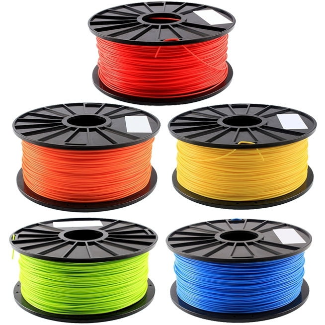 PLA 1.75 mm 형광 3D 프린터 필라멘트, 약 345m