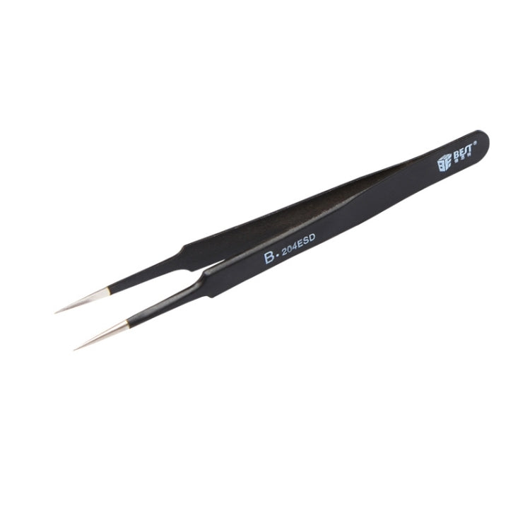 BEST BST-204ESD 202 스테인리스 스틸 정전기 방지 팁 핀셋, BST-204ESD