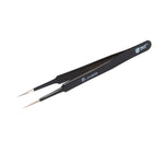 BEST BST-204ESD 202 스테인리스 스틸 정전기 방지 팁 핀셋, BST-204ESD