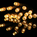 크리스마스 파티용, 30 LED, 2모드 플래시, 배터리 작동, 3m 핑크 조명, 3m 그린 조명, 3m 퍼플 조명, 3m 옐로우 조명, 3m 블루 조명, 3m 웜 화이트, 3m 화이트 조명