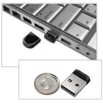 32GB 미니 USB 플래시 드라이브 체인 포함 PC 및 노트북용, 32GB