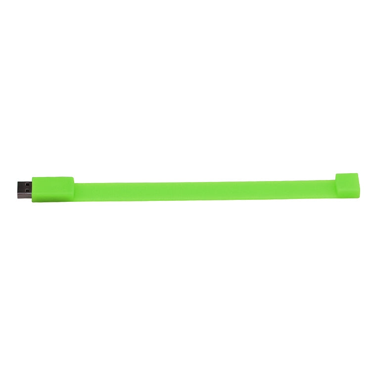 16GB 실리콘 팔찌 USB 2.0 플래시 디스크, 16GB(그린)